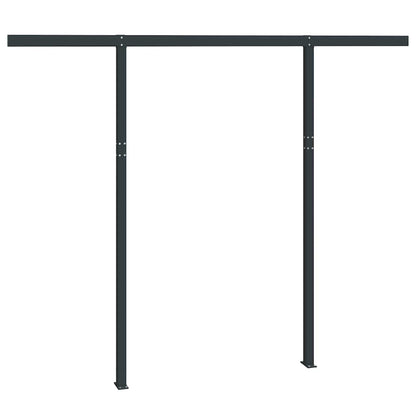 vidaXL Stützen für Markisen Anthrazit 300x245 cm Eisen