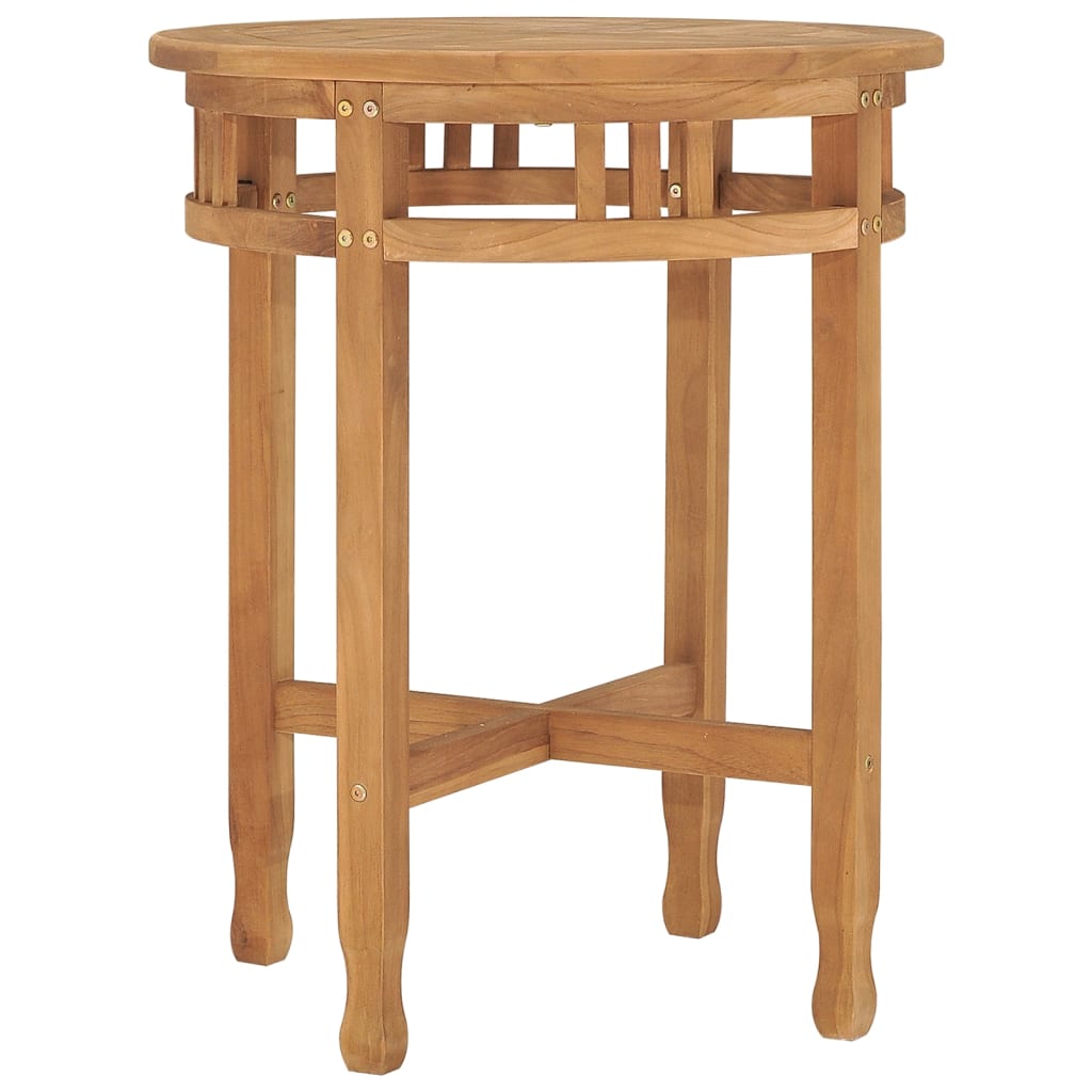 Bistrotisch Ø60x60 cm Teak Massivholz
