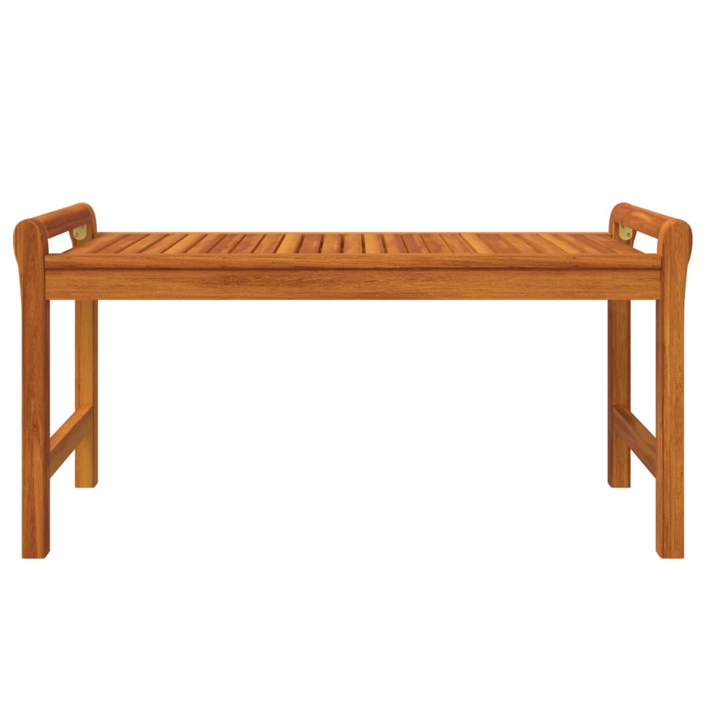 vidaXL Salon de jardin 4 pcs avec coussins Bois d'acacia massif