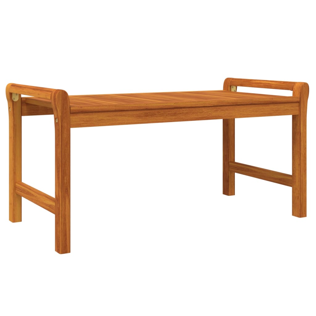 vidaXL Salon de jardin 4 pcs avec coussins Bois d'acacia massif