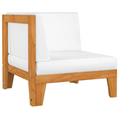 vidaXL Ensemble de mobilier de jardin 4 pcs avec coussins Bois d'acacia massif