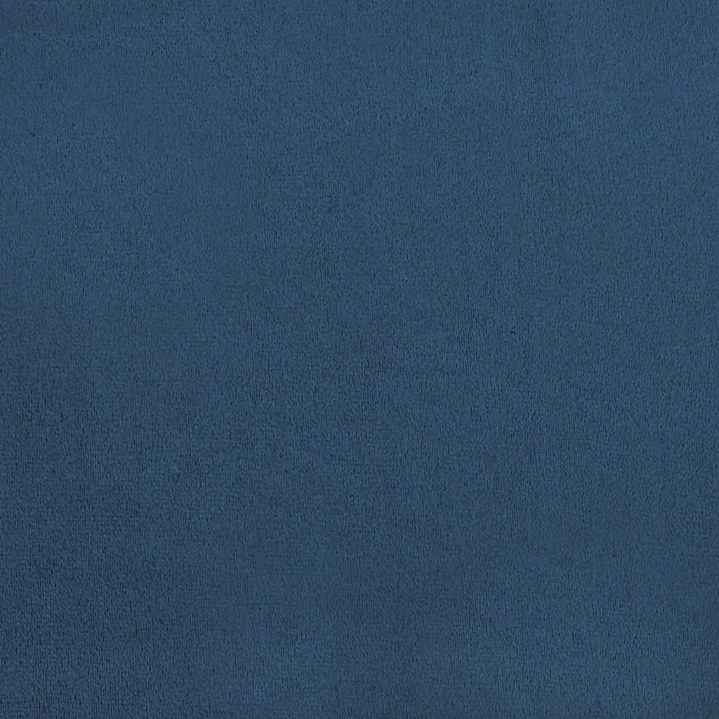 vidaXL Chaises de salle à manger 4 pcs Velours bleu