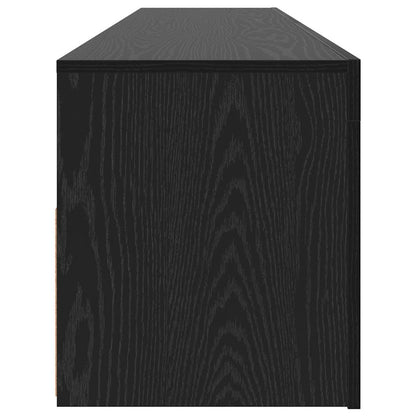 Meuble TV vidaXL avec lumières LED gris béton 90x35x40 cm