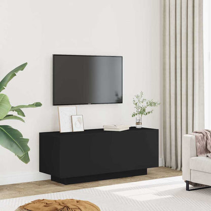 vidaXL TV-Schrank Schwarz 100x35x40 cm Holzwerkstoff