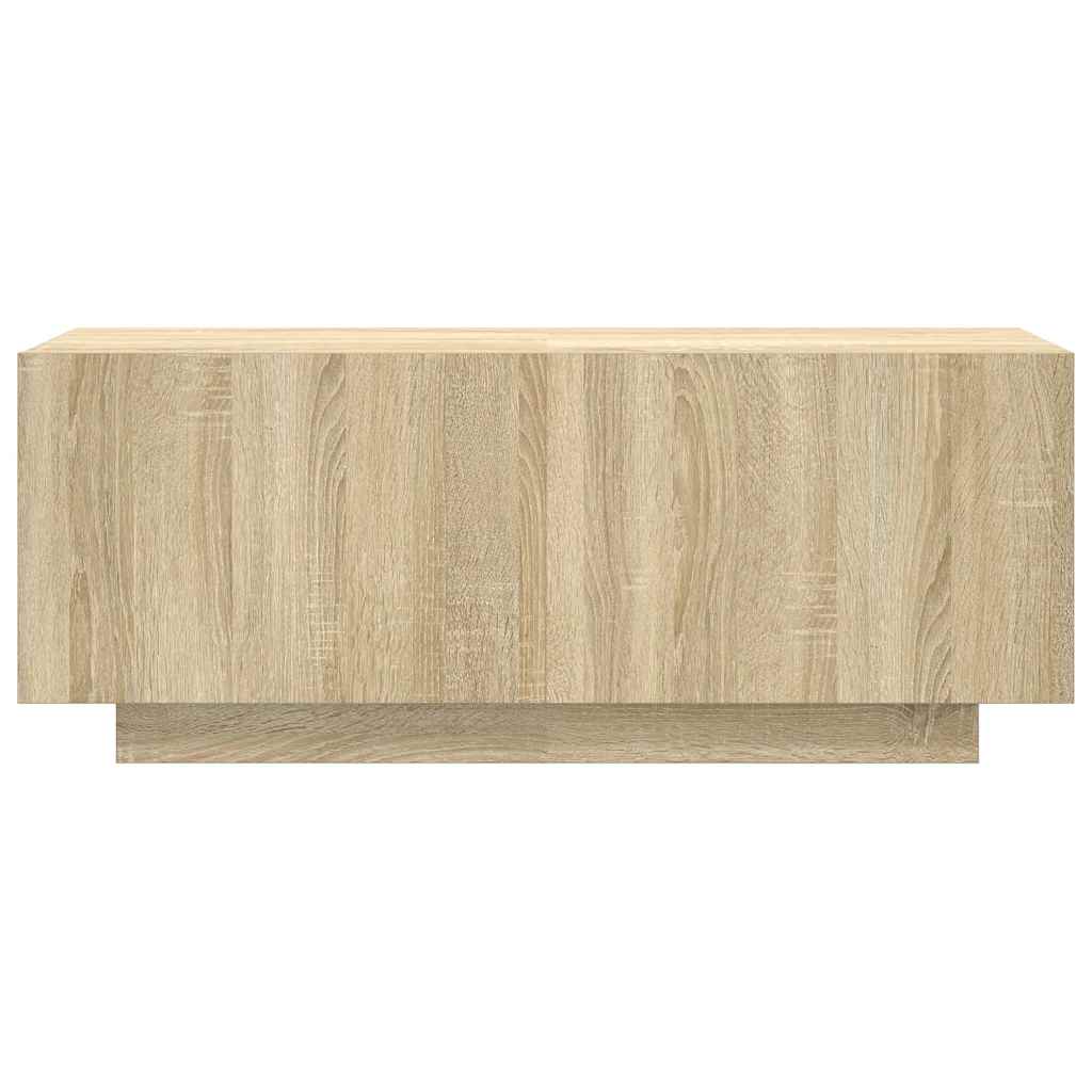 vidaXL Meuble TV chêne Sonoma 100x35x40 cm Bois d'ingénierie