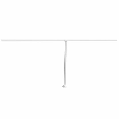 vidaXL Stützen für Markisen Weiß 600x245 cm Eisen