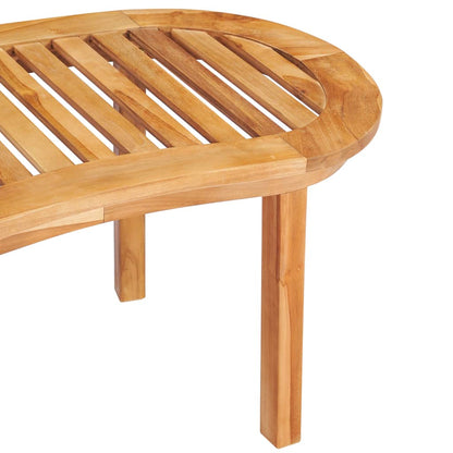 vidaXL Salon de jardin 4 pcs Bois de teck massif