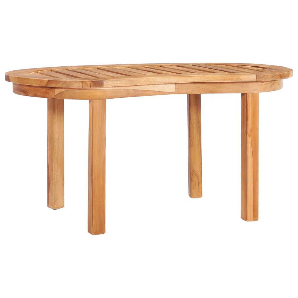 vidaXL Salon de jardin 4 pcs Bois de teck massif