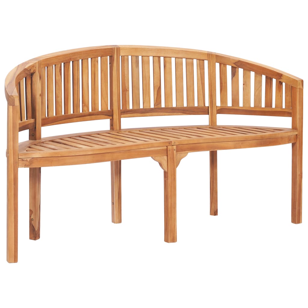 vidaXL Salon de jardin 4 pcs en teck massif