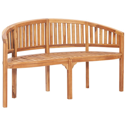 vidaXL Salon de jardin 4 pcs en teck massif
