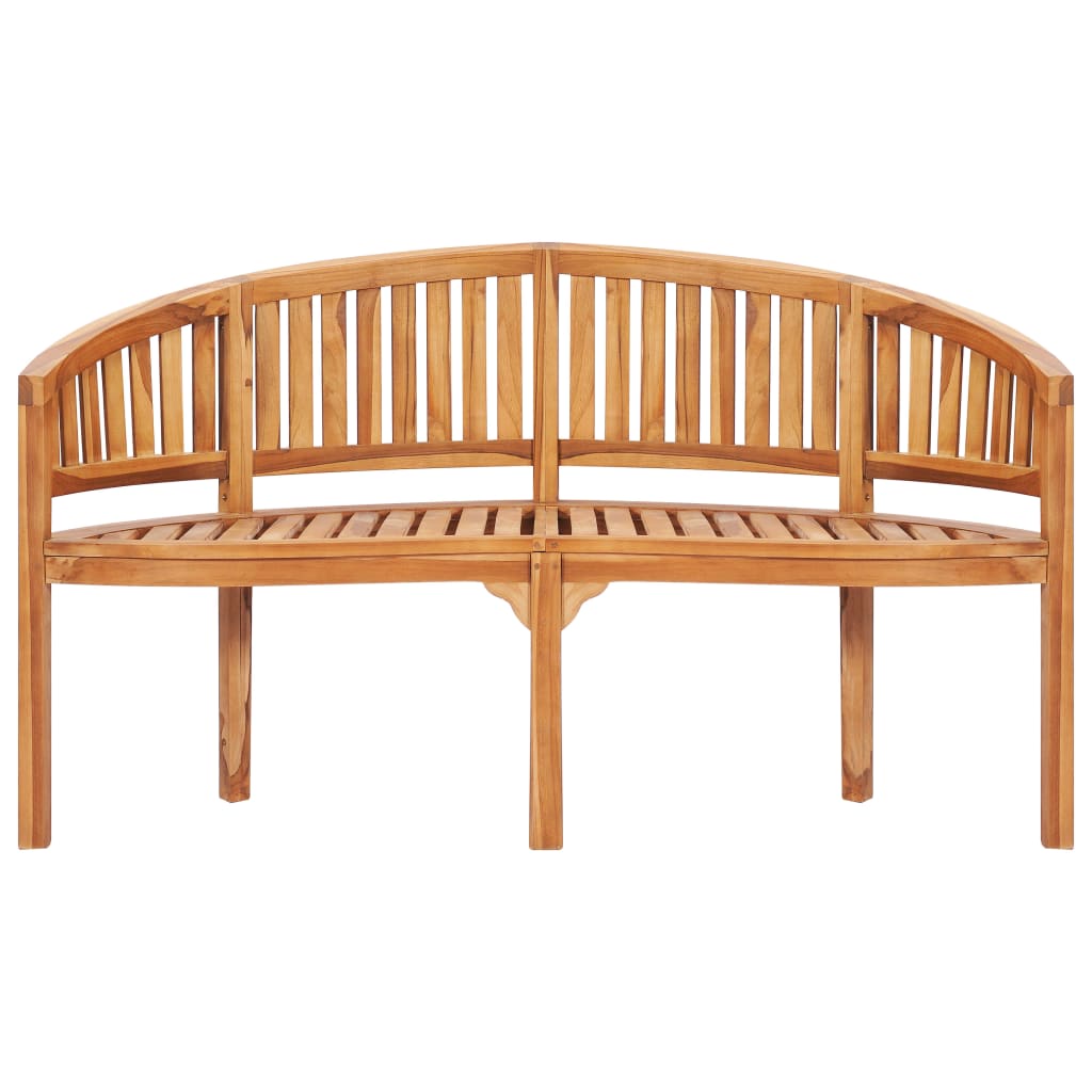 vidaXL Salon de jardin 4 pcs en teck massif