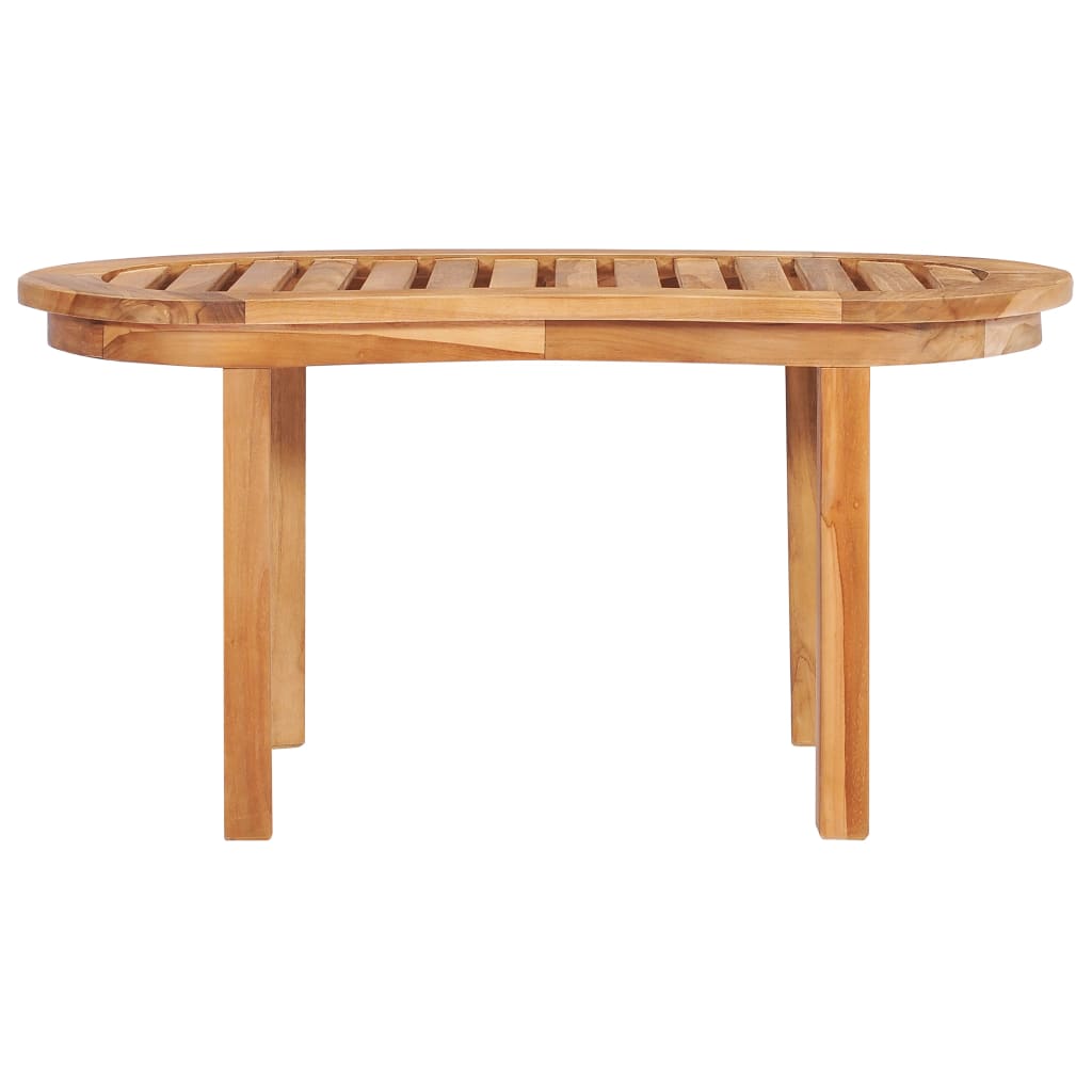 vidaXL Salon de jardin 4 pcs en teck massif