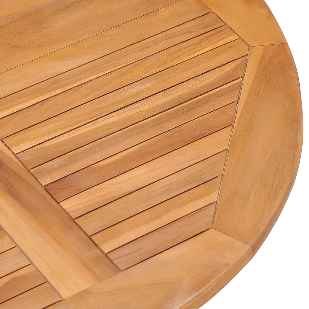 vidaXL Ensemble de salle à manger de jardin pliable 5 pcs Bois de teck massif