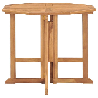 vidaXL Ensemble de salle à manger de jardin pliable 5 pièces en bois de teck massif