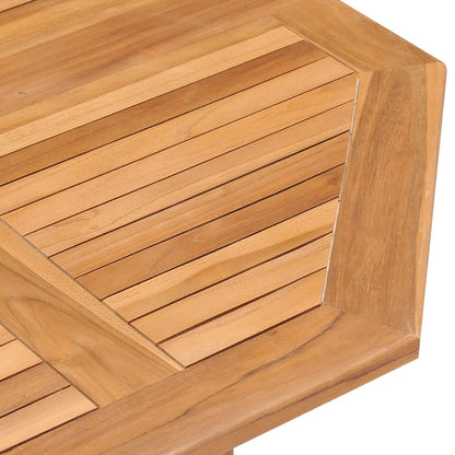 vidaXL Ensemble de salle à manger de jardin pliable 5 pièces en bois de teck massif