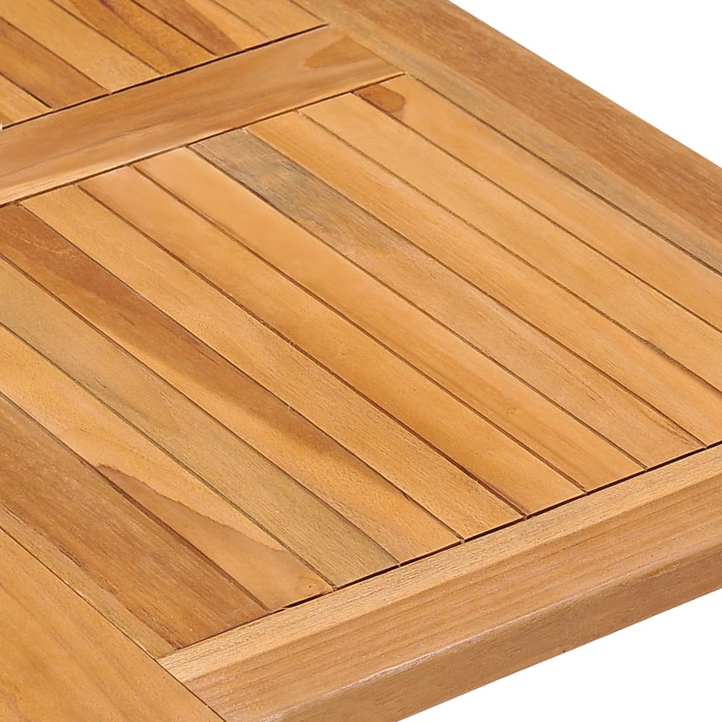 vidaXL Ensemble de salle à manger de jardin pliable 5 pièces en bois de teck massif