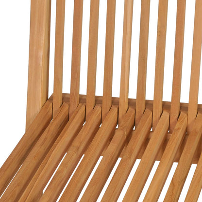 vidaXL 5-tlg. Garten-Essgruppe Massivholz Teak