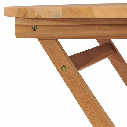 vidaXL Ensemble de salle à manger de jardin 5 pcs en teck massif