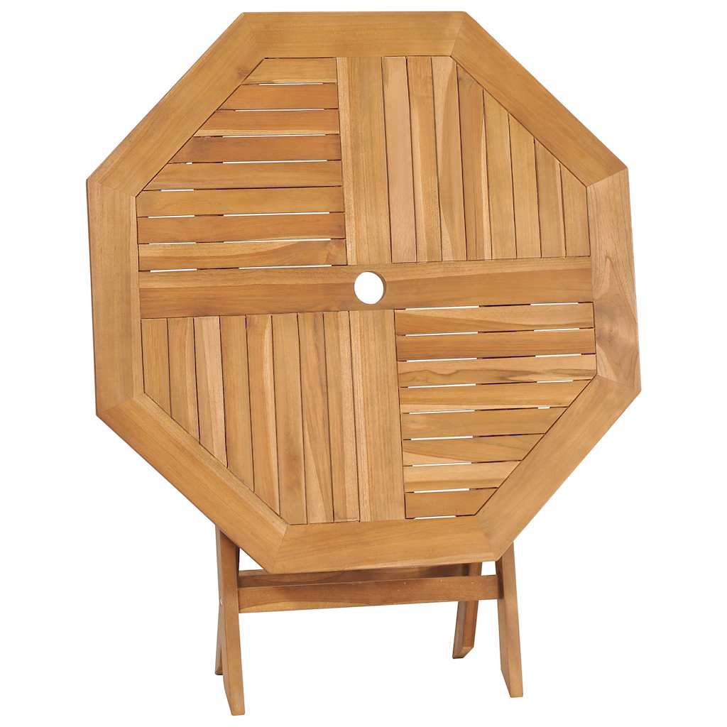 vidaXL Ensemble de salle à manger de jardin 5 pcs en teck massif