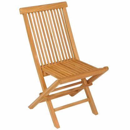 vidaXL Ensemble de salle à manger de jardin 5 pcs en teck massif