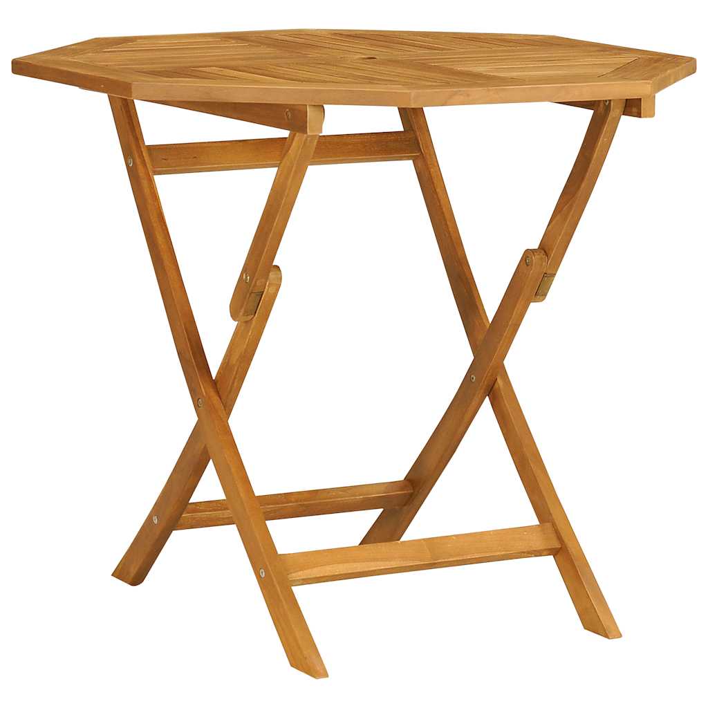 vidaXL Ensemble de salle à manger de jardin 5 pcs en teck massif