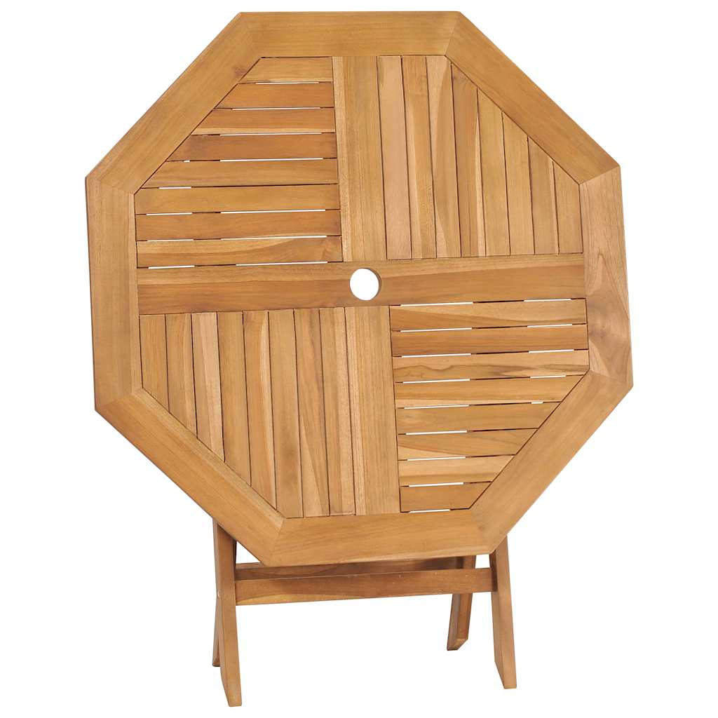 vidaXL Ensemble de salle à manger de jardin 5 pcs en teck massif