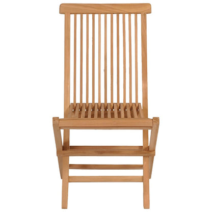 vidaXL Ensemble de salle à manger de jardin 5 pcs en teck massif