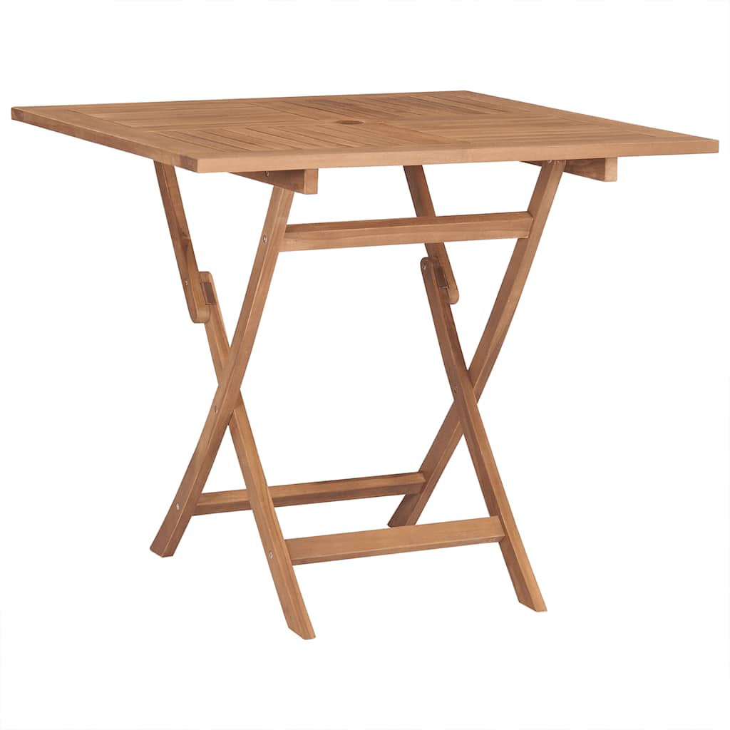 vidaXL Ensemble de salle à manger de jardin 5 pcs en teck massif
