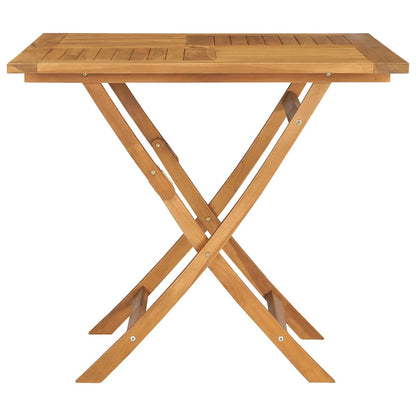 vidaXL Ensemble de salle à manger de jardin 5 pcs en teck massif