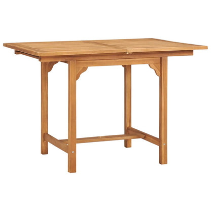 vidaXL Ensemble de salle à manger de jardin 5 pcs en teck massif