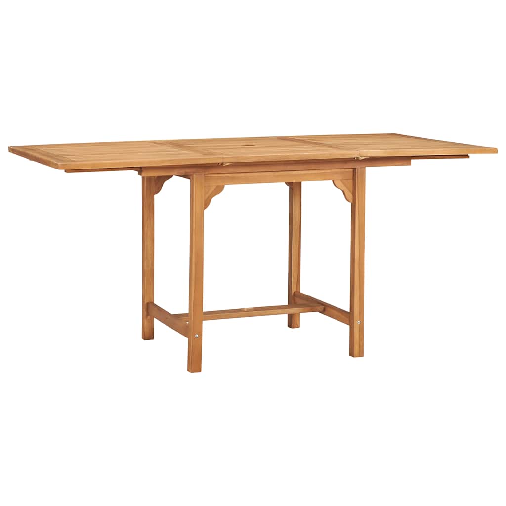 vidaXL Ensemble de salle à manger de jardin 5 pcs en teck massif