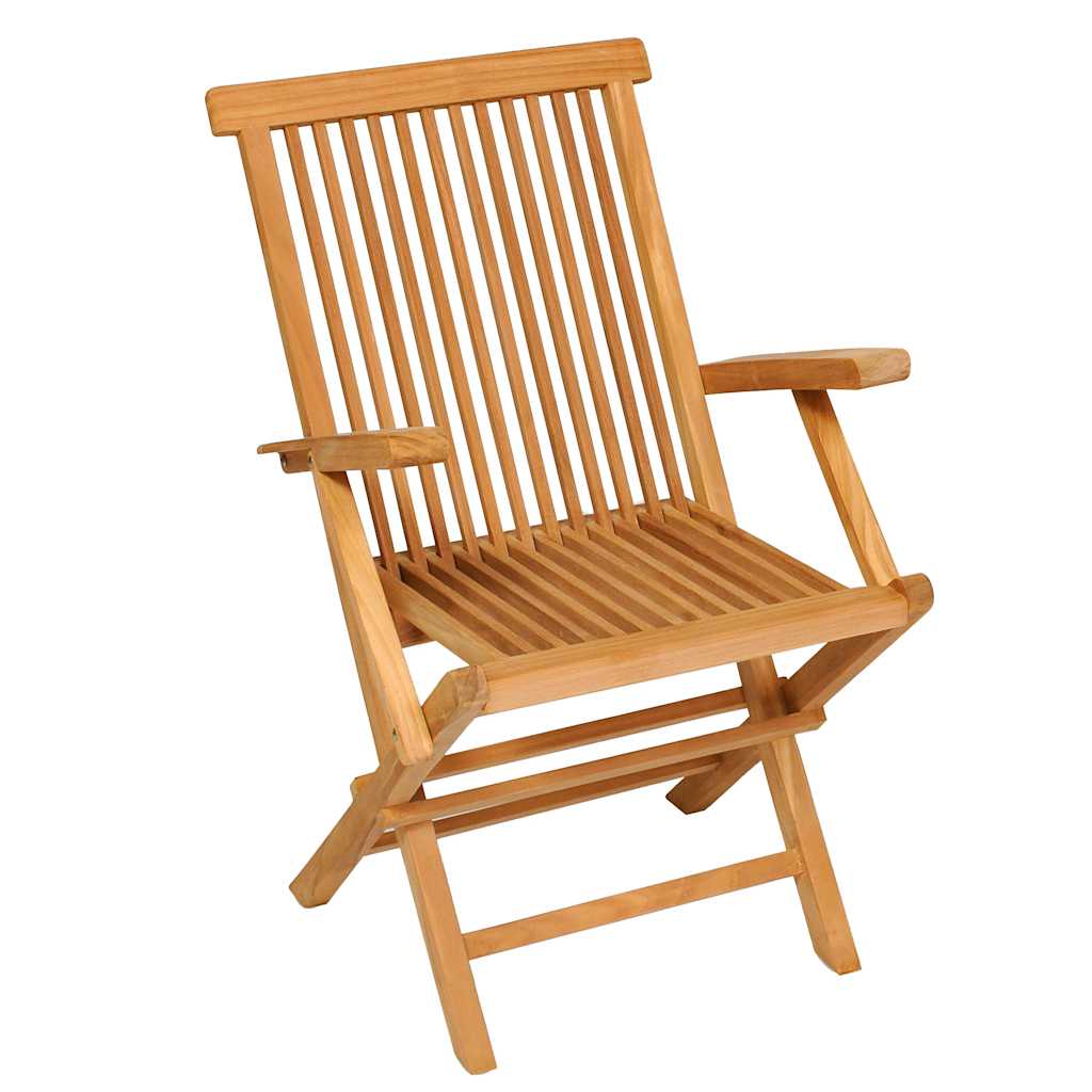 vidaXL Ensemble de salle à manger de jardin 5 pcs en teck massif