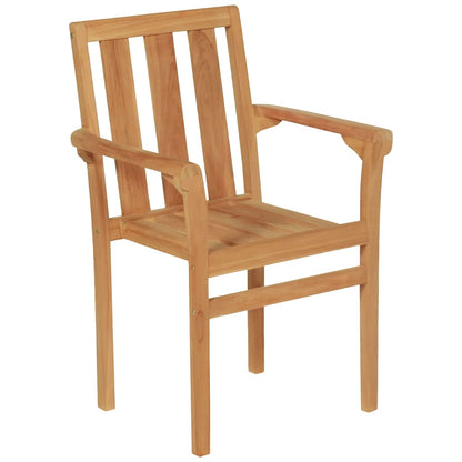 vidaXL Ensemble de salle à manger de jardin 5 pcs en teck massif