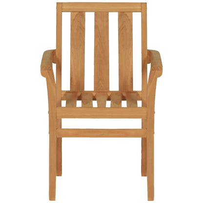 vidaXL Ensemble de salle à manger de jardin 5 pcs en teck massif