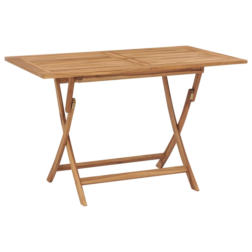 vidaXL Ensemble de salle à manger de jardin 5 pcs en teck massif