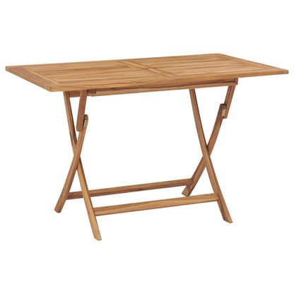 vidaXL Ensemble de salle à manger de jardin 5 pcs en teck massif