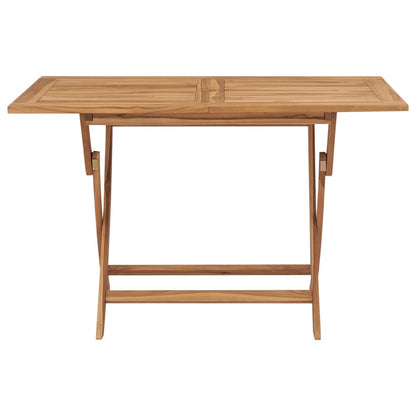 vidaXL Ensemble de salle à manger de jardin 5 pcs en teck massif