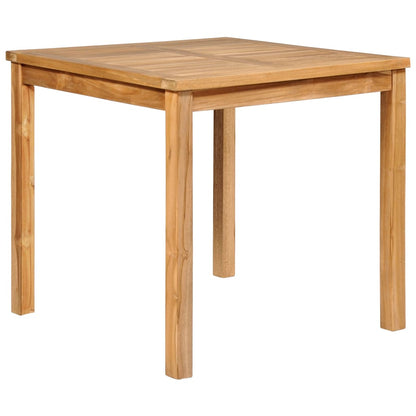 vidaXL 5-teiliges Garten-Ess-Set 80 x 80 cm Massivholz Teak