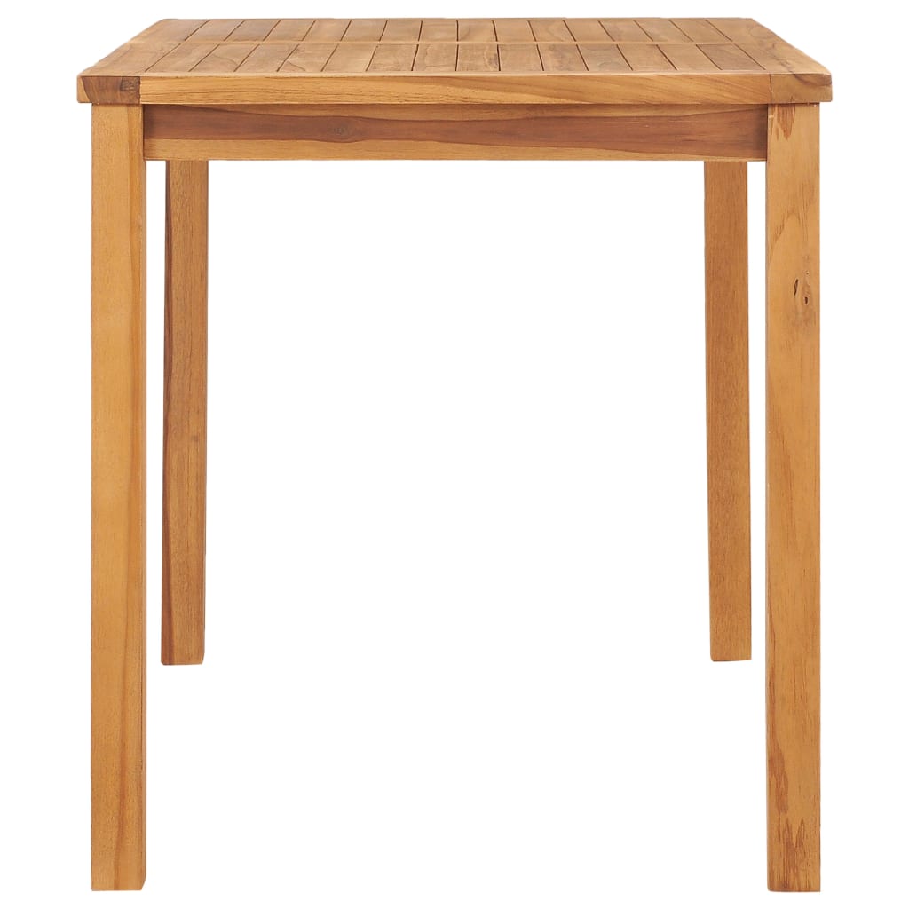 vidaXL 5-teiliges Garten-Ess-Set 120 x 70 cm Massivholz Teak