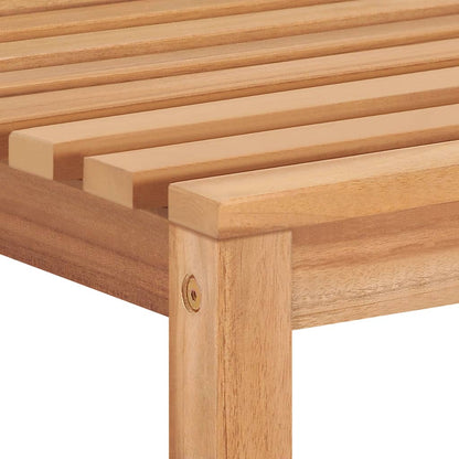 vidaXL 5-teiliges Garten-Ess-Set 150 x 90 cm Massivholz Teak