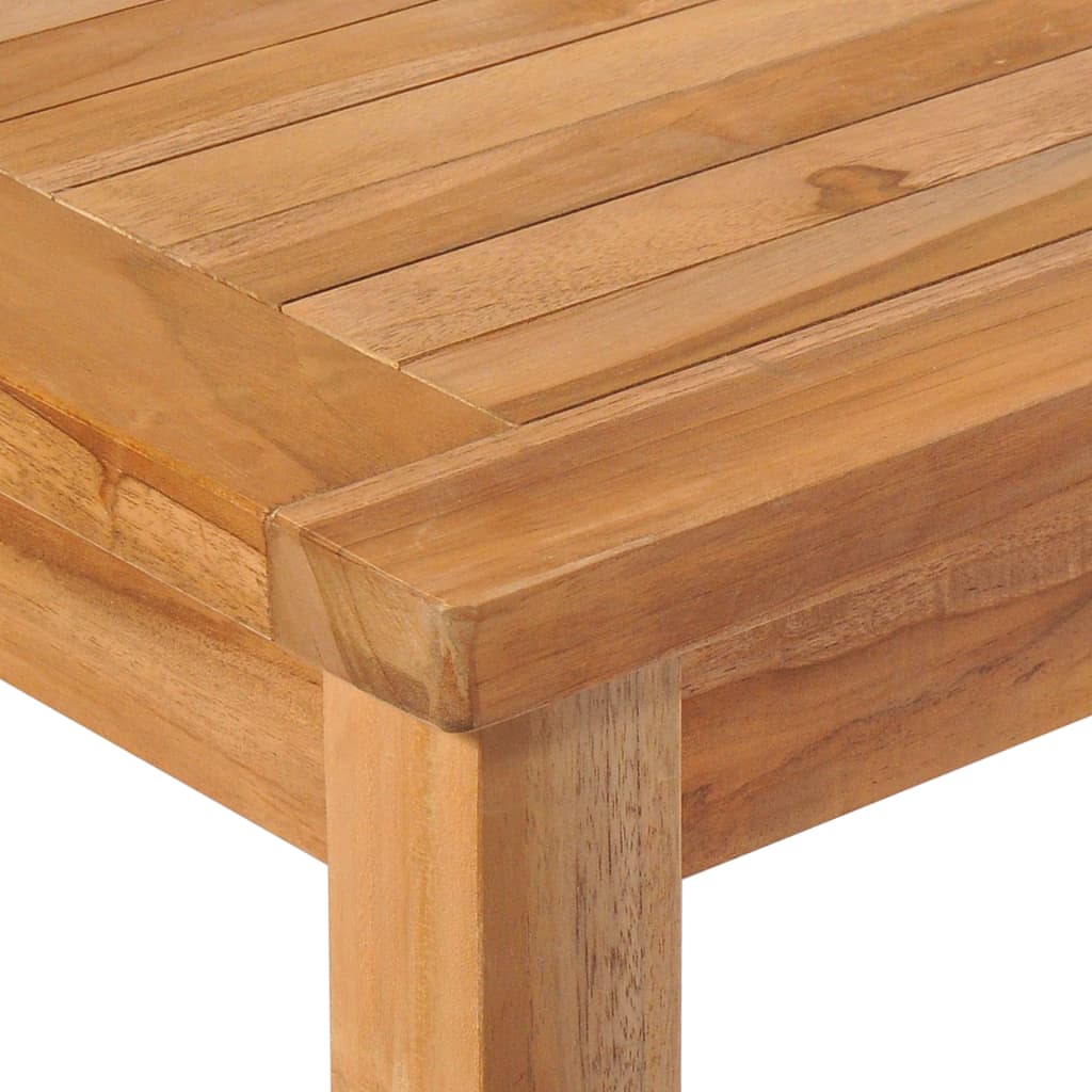 vidaXL 5-teiliges Garten-Ess-Set 150 x 90 cm Massivholz Teak