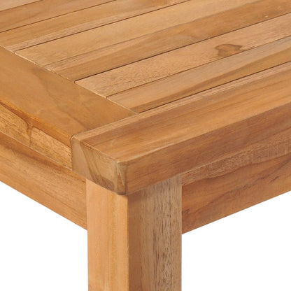 vidaXL 5-teiliges Garten-Ess-Set 150 x 90 cm Massivholz Teak