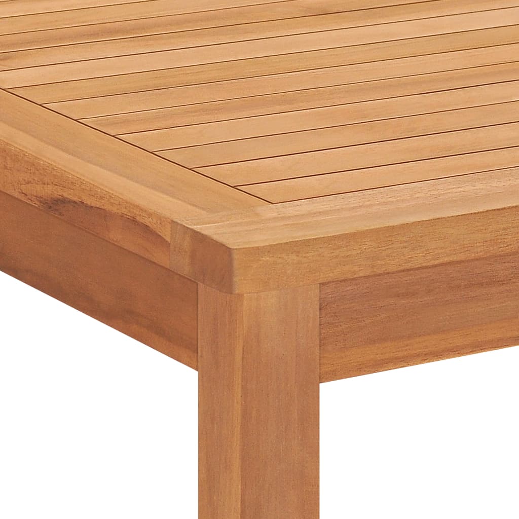 vidaXL Ensemble repas de jardin 5 pcs 160x80 cm Bois de teck massif