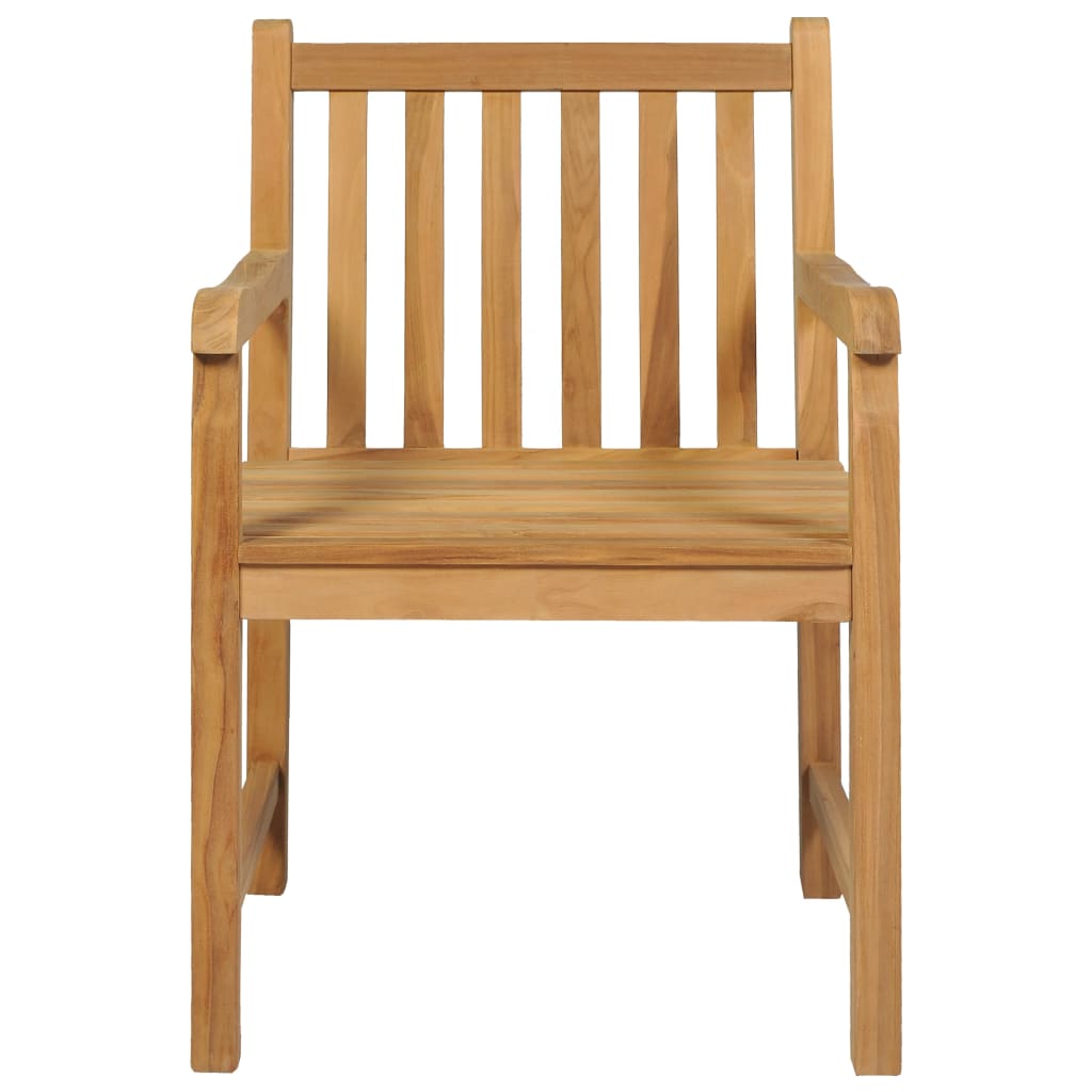 vidaXL Ensemble repas de jardin 5 pcs 160x80 cm Bois de teck massif