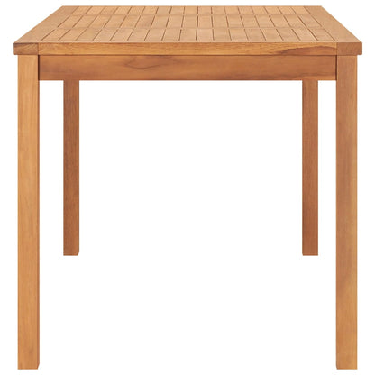 vidaXL Ensemble repas de jardin 5 pcs 160x80 cm Bois de teck massif