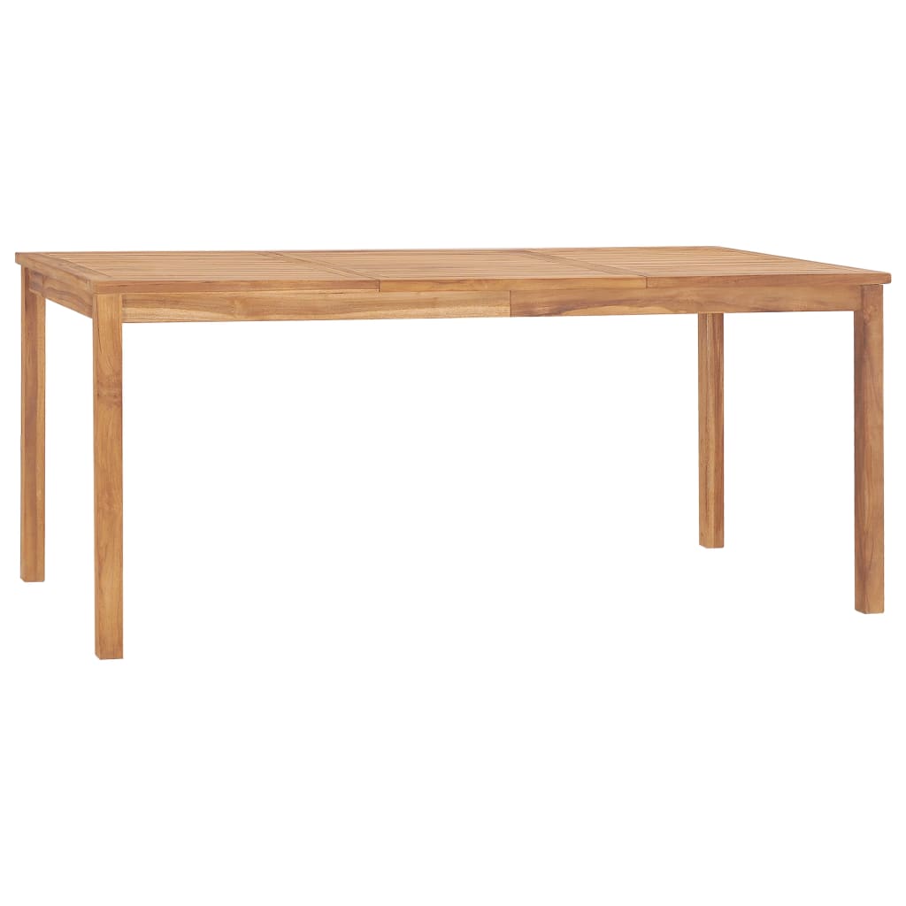 vidaXL Ensemble de salle à manger de jardin 5 pcs 180 x 90 cm Bois de teck massif