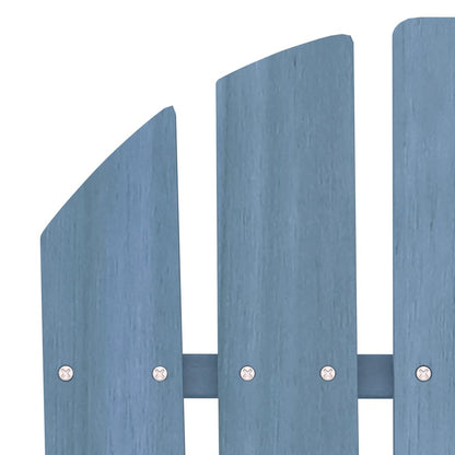 vidaXL Adirondack-Gartenstuhl Massivholz Tanne Blau