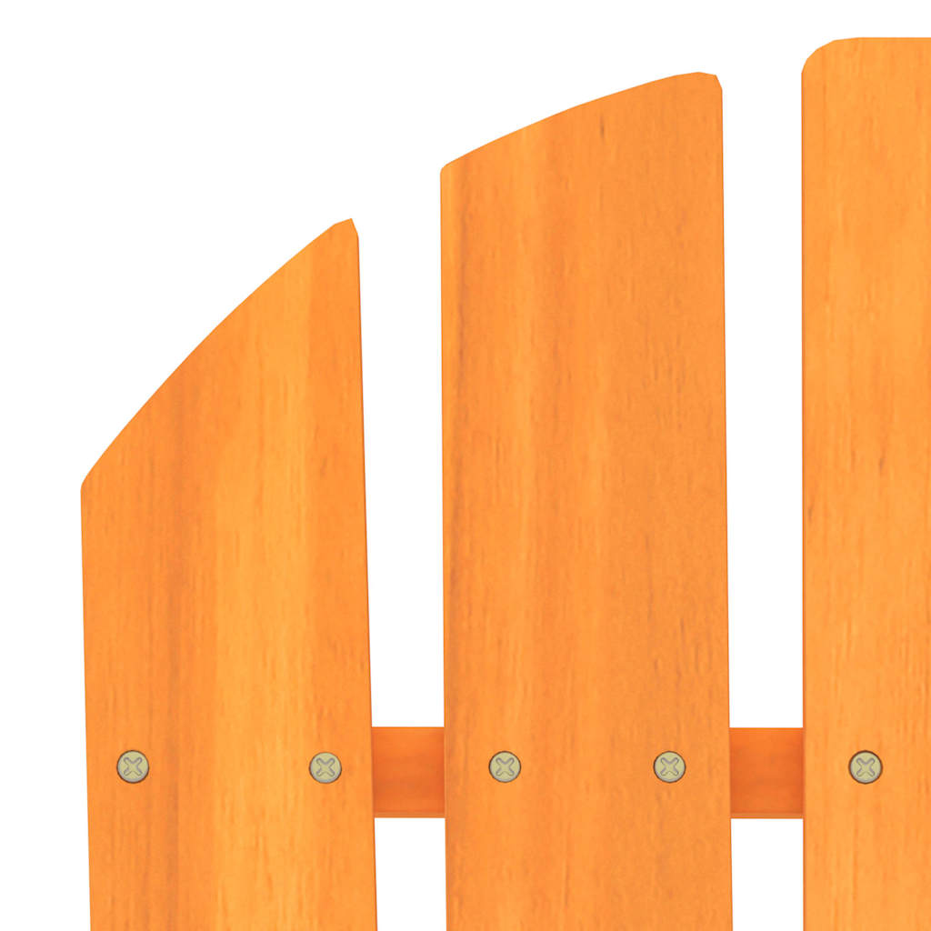 vidaXL Adirondack-Gartenstuhl Massivholz Tanne Orange