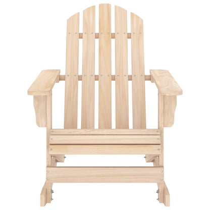 vidaXL Adirondack-Schaukelstuhl Massivholz Tanne