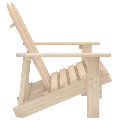 vidaXL Adirondack-Gartenbank 2-Sitzer Massivholz Tanne